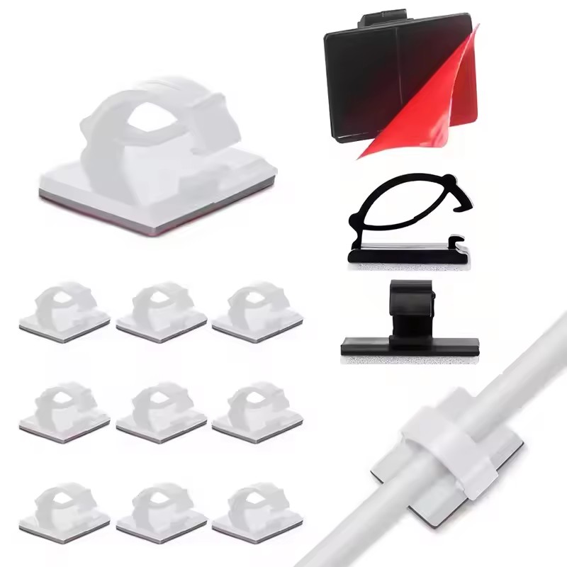 Car Organizer - Fascetta Adesiva per Cavi Auto, Clip