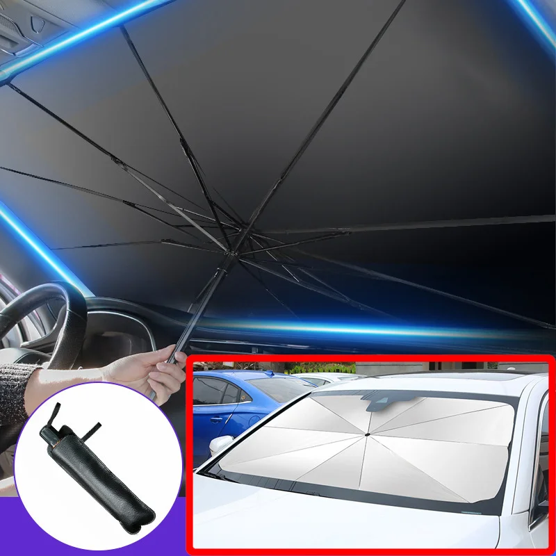 Parasole Pieghevole per Auto,  - Windshield Sun Shade recensione e prezzo