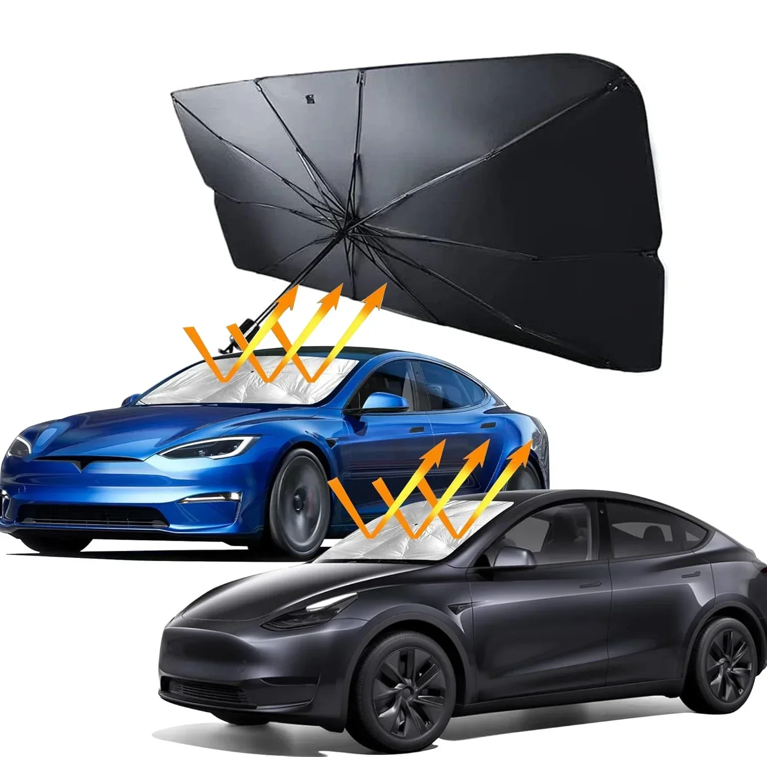 Parasole Pieghevole per Auto,  - Windshield Sun Shade recensione e prezzo