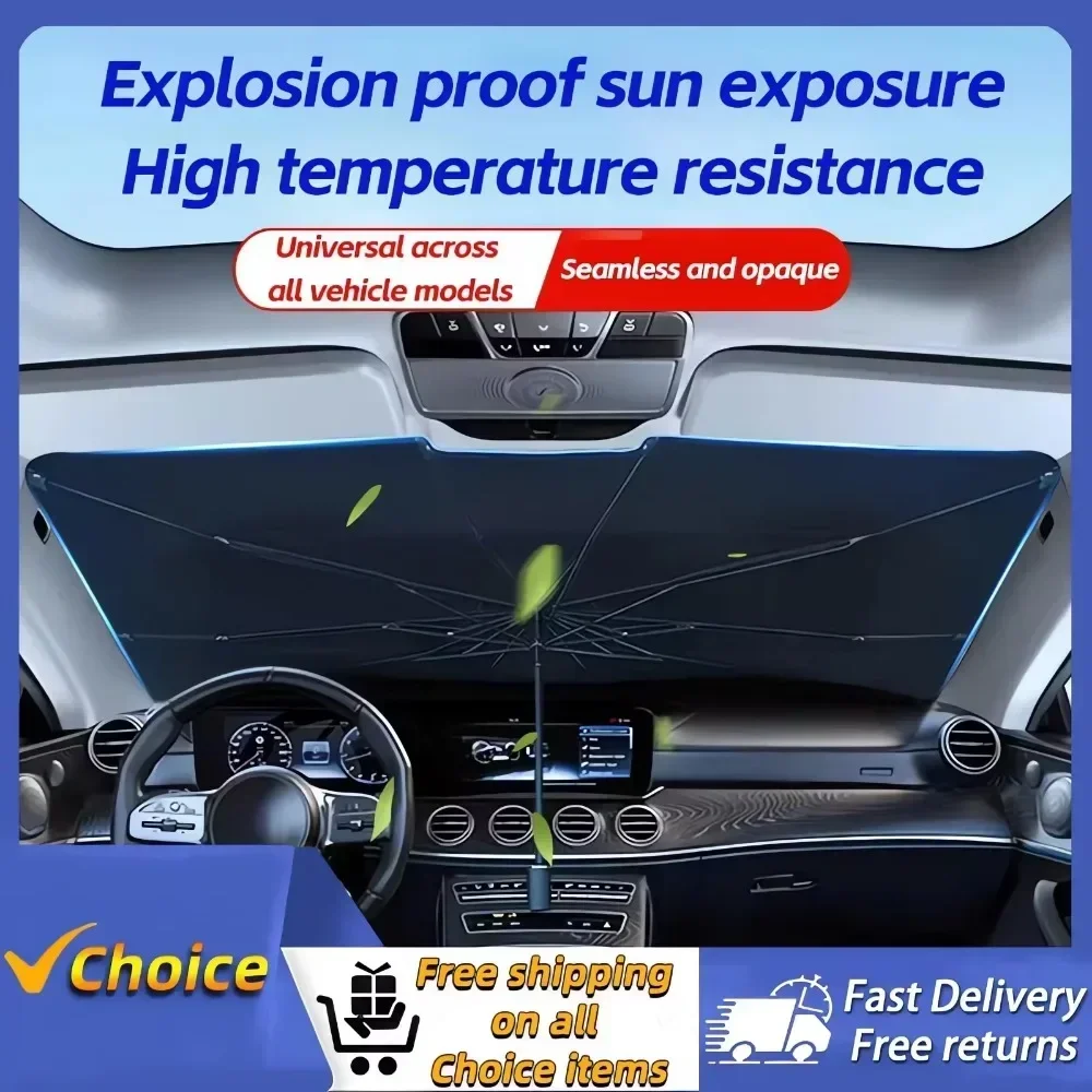 Parasole per Auto, Ombrello Pi - Windshield Sun Shade recensione e prezzo