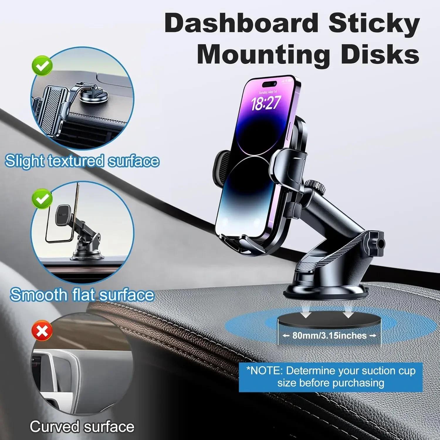 Set Universale di Cuscinetti A - Car Phone Holder recensione e prezzo