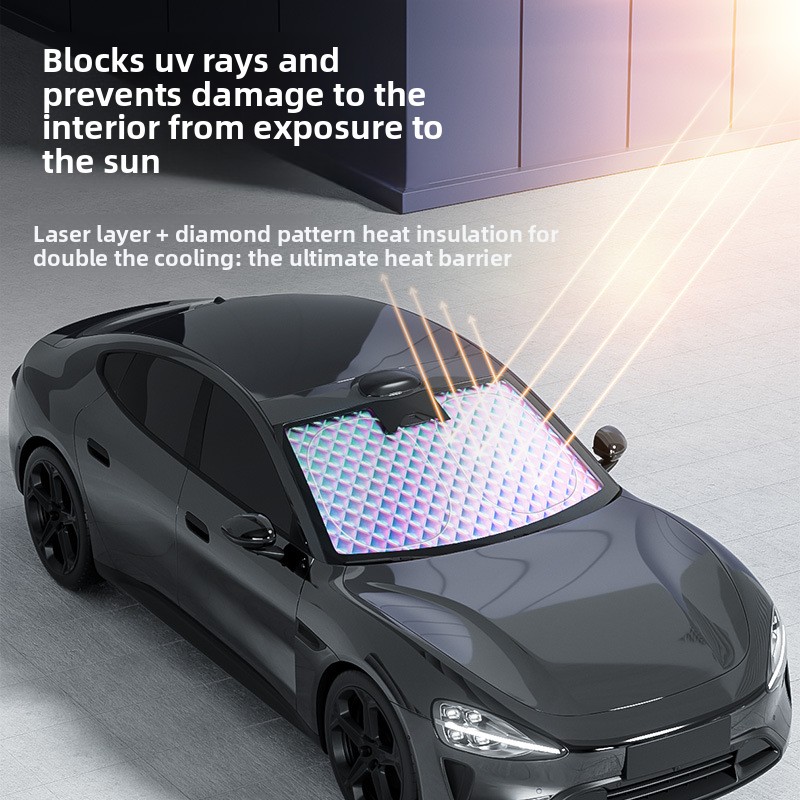 Per Tesla Model 3 Y S X YL Jun - Windshield Sun Shade recensione e prezzo