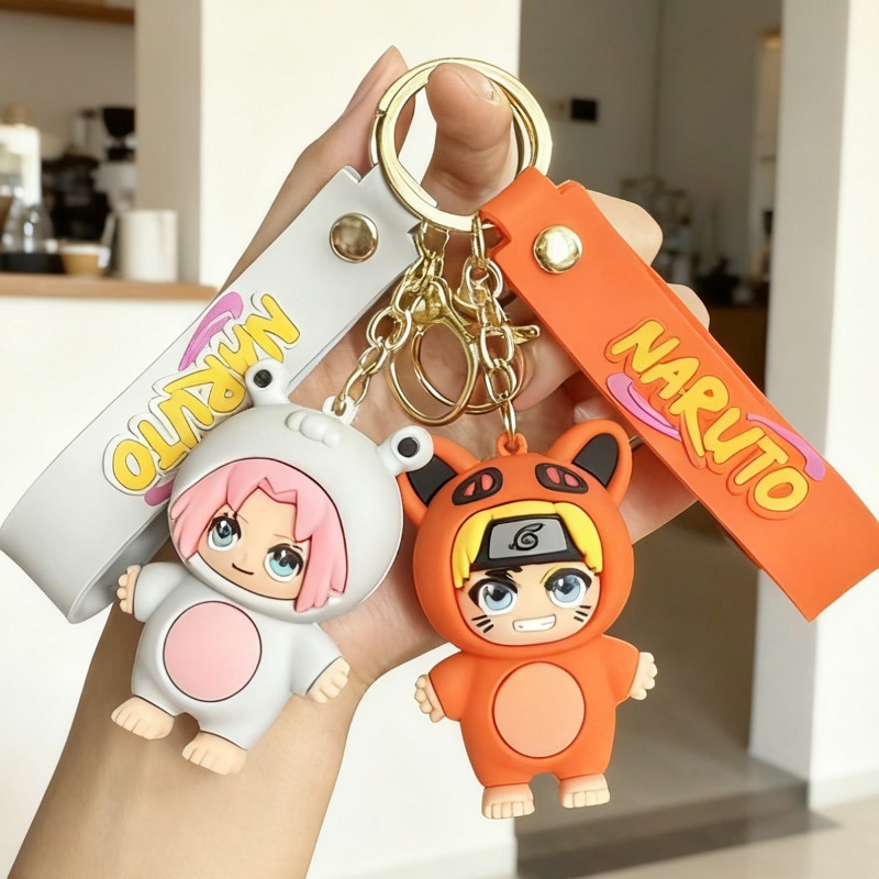 Nuovo Portachiavi Cartoon Naru - Car Accessories Japanese recensione e prezzo